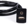 Розетка-удлинитель USB/AUX CU-4