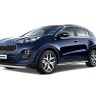 Защита переднего бампера одинарная 63мм (НПС) KIA Sportage 2016-