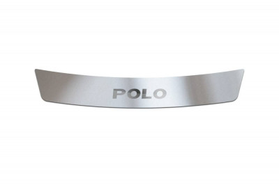 Накладка на задний бампер (НПС) VOLKSWAGEN Polo 2020-